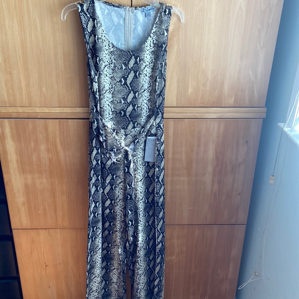 Snakeskin romper NWT